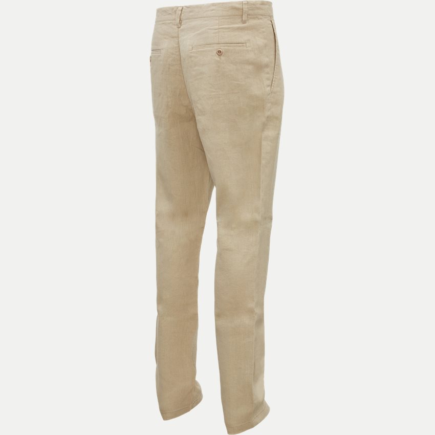 Gant Trousers RELAXED LINEN DS PANTS 1505072 CONCRETE BEIGE
